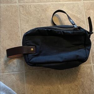 Navy Travel Dopp Kit Toiletry Bag - Unbranded